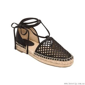New**Frye Lace-Up Espadrilles